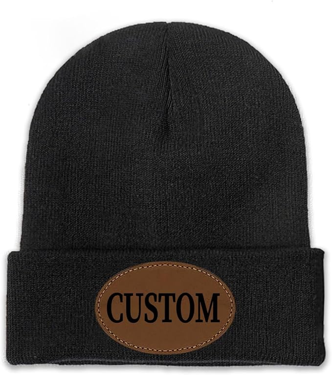 Custom Beanie for Men Women Bulk Custom Winter Hat Beanies with Logo Text Image Personalized Knit Hats Gifts for Business