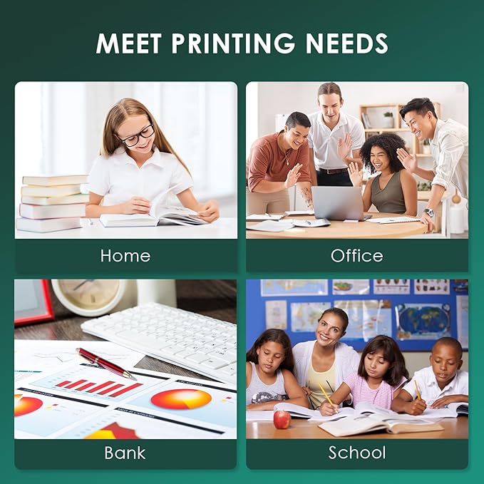 63XL Ink Cartridges Black and Color Replacement for HP Ink 63 XL 63xl Black Ink Cartridge Work with HP63 3830 4650 4652 4655 5200 5252 5255 5258 4520 4512 1112 2132 3630 3632 Printers 2PK