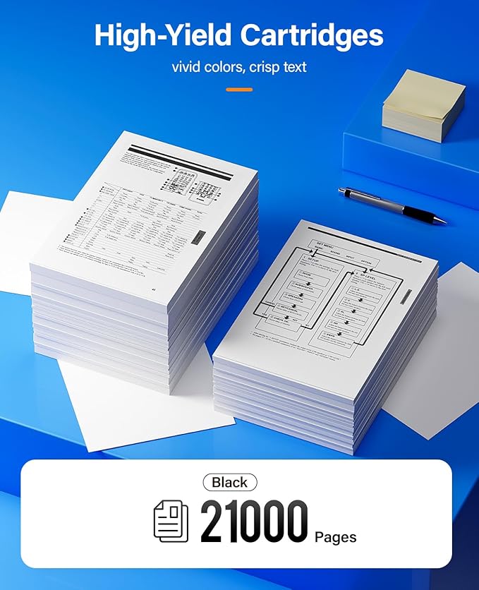 TK-3432 TK3432 Toner Cartridge Black 2-Pack High Yield with Chip Replacement for Kyocera TK-3432 1T0C0W0US0 Compatible with Kyocera ECOSYS PA5500x MA5500ifx Laser Printers,21,000 Pages Monochrome Ink