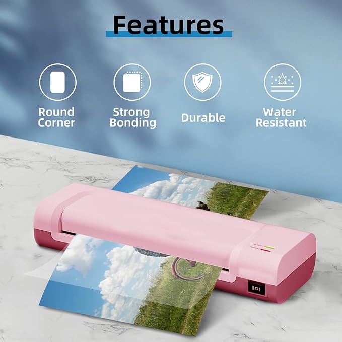 Uinkit 4Mil 100Pack Legal Size Laminating Sheets, 9X14.5-Inches Laminate Pouches, Extra Protector for Clear Photo Sticker Papers, Use in Office School Supplies with Thermal Laminator Machine