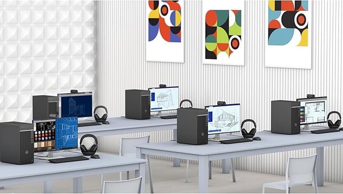 Dell OptiPlex Desktop Computer, 7020 Tower Dekstop PC, 12th Gen Intel 4-Core Processor (Beats Core i7-9700), 16GB DDR5 RAM, 512GB PCIe SSD, DVDRW, WiFi Adapter, RJ-45, Keyboard & Mouse, Windows 11 Pro