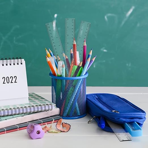 Zonon 200 Pieces 12 Inch Ruler Bulk Clear Plastic Flexible Straight Metric Rulers with Centimeters and Inches Drafting Measuring Tool for Classroom School Students Education