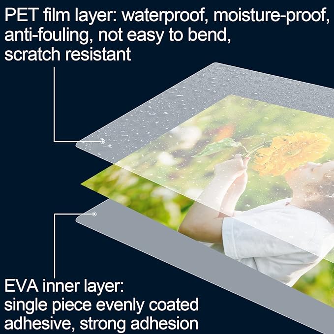 HERKKA 100 Pack Laminating Sheets, Hold 11 x 17 Inch Sheet, 5 Mil Clear Thermal Laminating Pouches 11.5 x 17.5 Inch Lamination Sheet Paper for Laminator, Round Corner