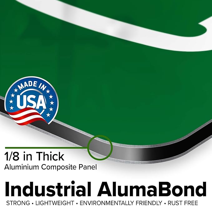 Custom Street Sign, Road Sign, Address Sign, 8 Colors, Reflective Option, Mounting Options, 12x48 Inch, Thick Rust-Free AlumaBond, USA Made by My Sign Center, (Classic)