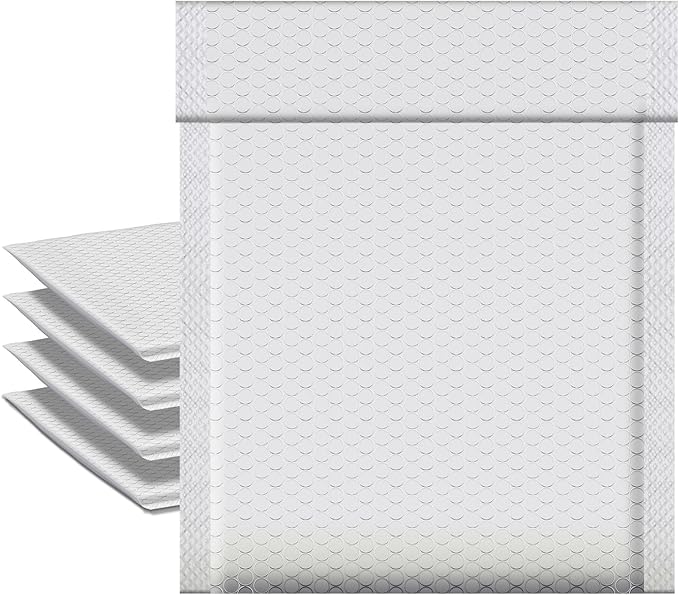 Ireer 5 Pack Extra Large 20 x 24" Bubble Mailers Poly Padded Envelopes Cushioned Mailing Envelopes Bubble Padded Mailers Self Adhesive Waterproof Shipping Bags for Business Gift Packaging