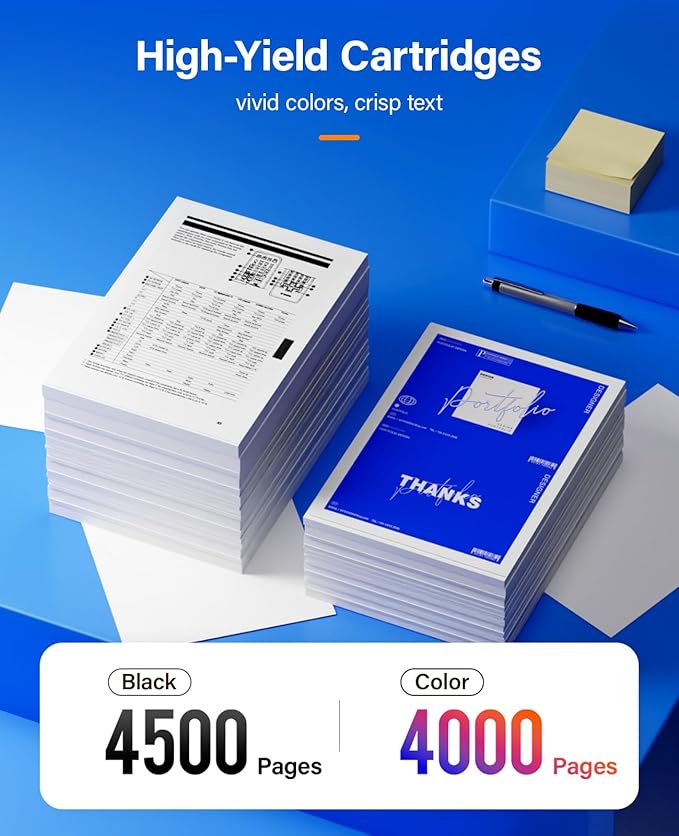 TN433 Toner Cartridge 4-Pack Replacement Compatible for Brother TN-433 TN431 TN436 MFC-L8900CDW MFC-L8690CDW HL-L8360CDW HL-L8260CDW MFC-L8610CDW MFC-L8905CDW MFC-L9570CDW HL-L8360CDWT Printer Set Ink