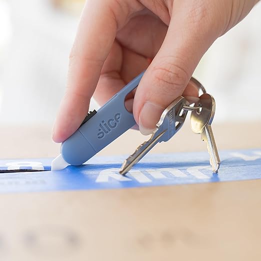 Slice Clip Cutter | Keychain Knife and Box Cutter | Slate
