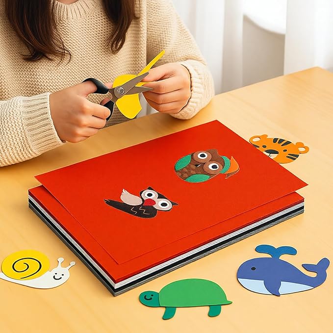 40 PCS Self Adhesive Felt Sheets, Multi-Color Flocking Fabric Soft DIY Velvet Sticky Felt with Adhesive Backing for Art Craft Sewing Making Jewelry Box and Drawer Liner (11.7" x 8.3")