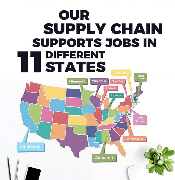 Sproutbrite 18 Month Desk Calendar 17" x 11.5" Medium Size Desktop Monthly Planner with To-Do List and Notes, Home, Office School Desk Calendar (July 1 PACK)