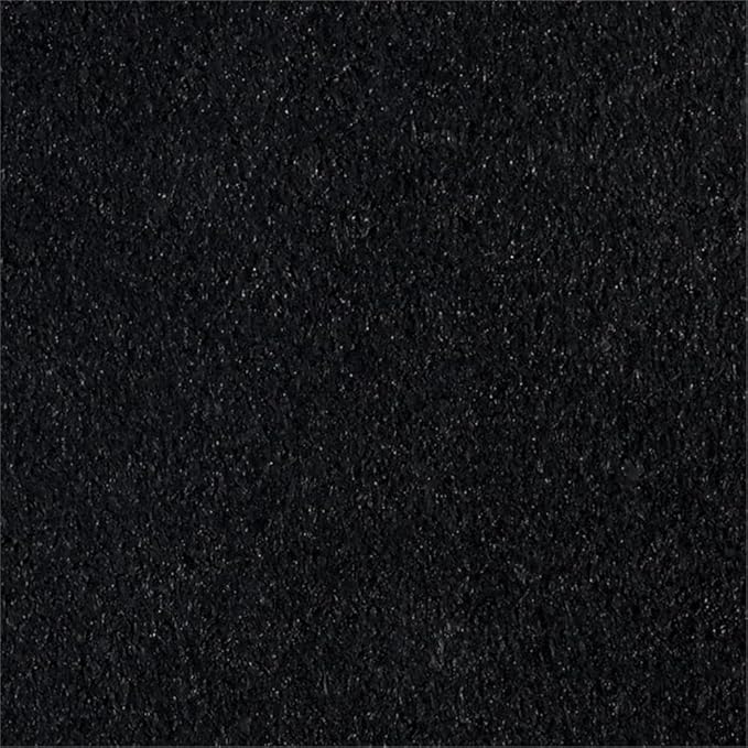 Ghent 48" x 60" 2-Door indoor Enclosed Recycled Rubber Bulletin Board, Shatter Resistant, with Lock, Satin Aluminum Frame,Black (PA24860TR-BK)-Made in USA