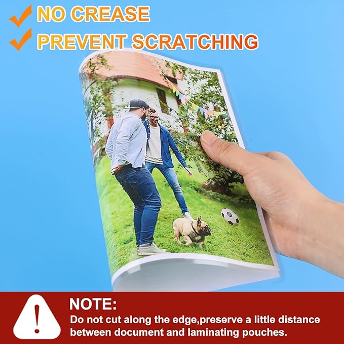 CAREGY 600 Pack Laminating Sheets,Holds 8.5 x 11 Inch Sheets,Thermal Laminating Pouches, 3 Mil, 9 x 11.5 Inches Lamination Sheet Paper for Laminator, Round Corner Letter Size