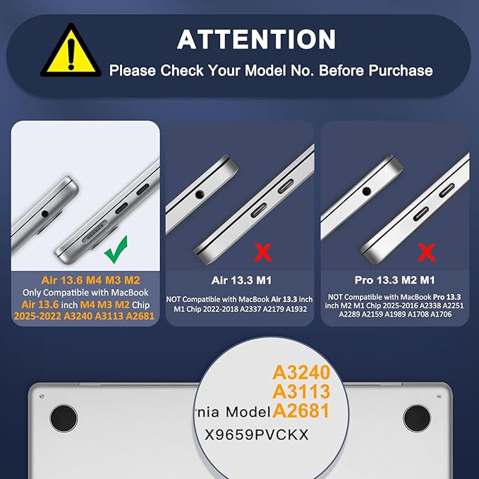 MOSISO Compatible with MacBook Pro 13 inch Case M2 2025-2016 A2338 M1 A2251 A2289 A2159 A1989 A1708 A1706, Anti-Cracking Heavy Duty Plastic TPU Bumper Hard Case&Keyboard Skin&Screen Film, Purple