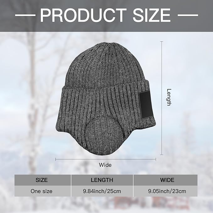 Custom Beanie for Men Women Bulk Custom Winter Hat Beanies with Logo Text Image Personalized Knit Hats Gifts for Business