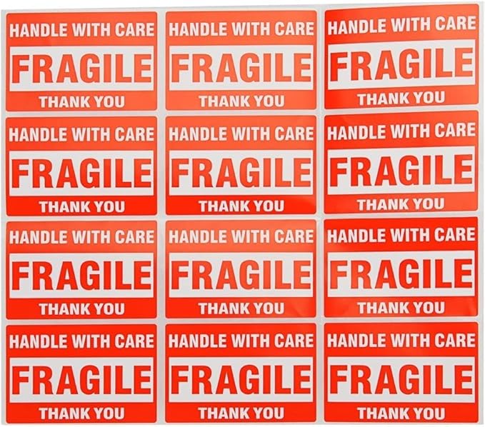 MFLABEL® Round Corner Half Sheet Shipping Labels 2-UP Click-n-Ship Mailing Postage Labels(200Labels)