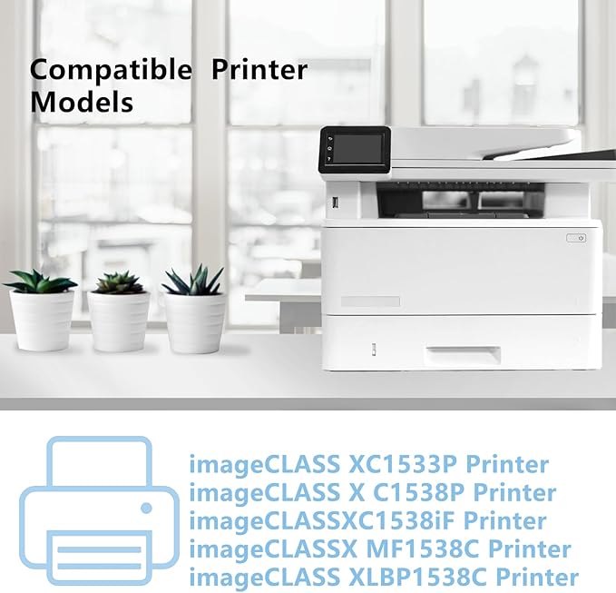 T10 T10L Cyan Toner Cartridge Remanufactured Replacement 4565C001 Toner (with New Chip) for Color imageCLASS X LBP1538C MF1538C C1533P C1538P C1538iF Printers(1 Pack)