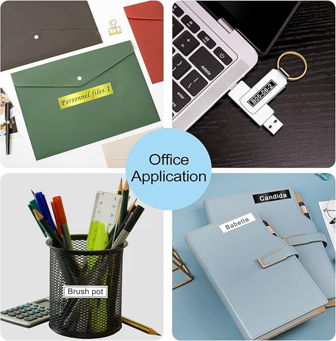 3-Pk 12mm TZ Labels Tape Compatible with Brother Ptouch TZe-231 335 831 Label Maker Tape 12mm 0.47" Laminated White/Black/Gold, Work for Brother Ptouch Label Maker PTD200 PTD400 PT1280 PT1880