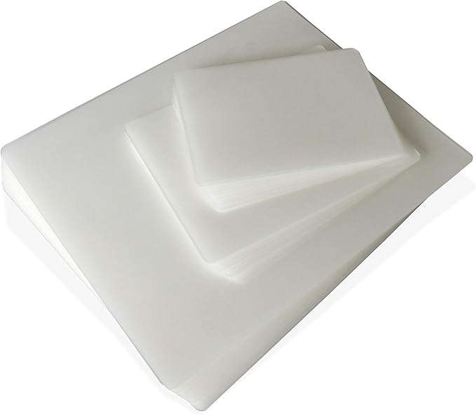 Jasel 100-pack Thermal Laminating Pouches Bundle Pack, 5 Mil Thickness, Assorted Hot Laminator Sheets Clear Pockets, Variety of Sizes for Letter Size 8.5x11 inch, Photo Sizes 5x7 inch and 4x6 inch