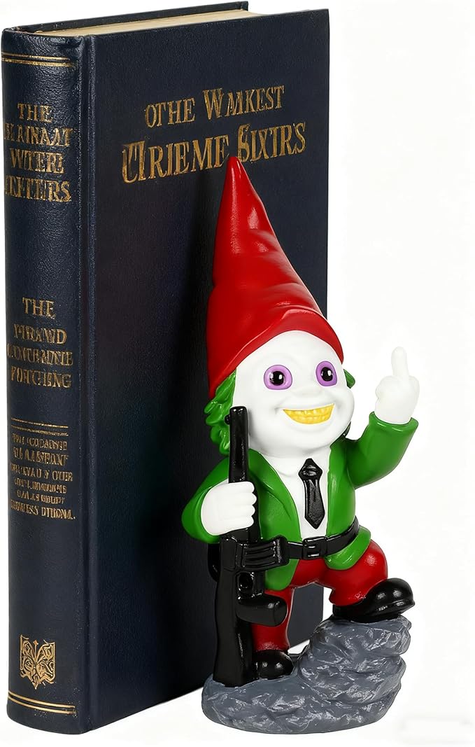 Garden Decor Gnomes Garden Statues Horror Decor White Elephant Gifts for Adults