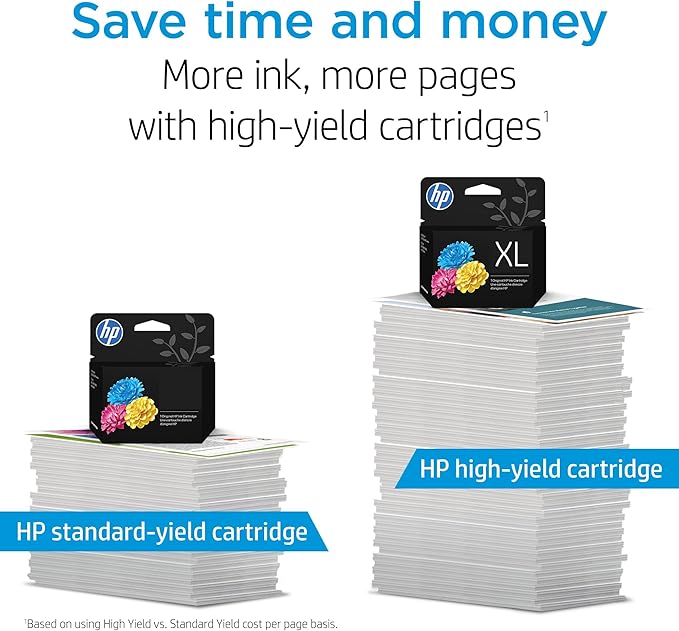 HP 67XL Black High-yield Ink Cartridge for HP Printers | Works with Printer Series: DeskJet 1255, 2700, 4100, ENVY 6000, 6400 Series | Eligible for Instant Ink | 3YM57AN