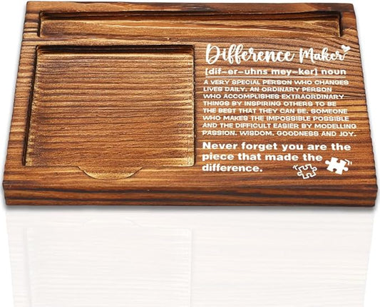 Difference Maker Gifts for Women, Thank You Gifts for Coworkers Mentor, Coworkers Gift Ideas, Going Away Gift Retirement Gift for Coworker Boss Office Decor Self-Stick Note Pad Holders-DW11