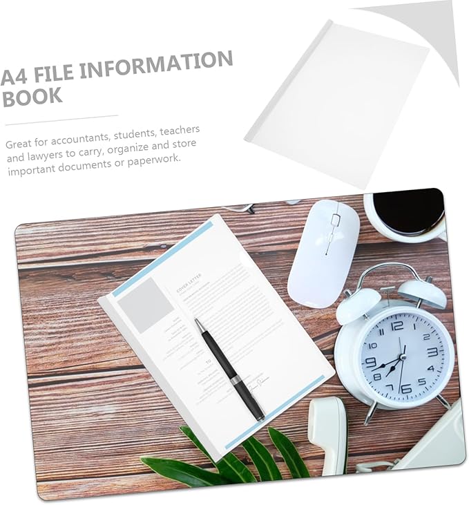 10Pcs Clear Report Covers with Slide Grip Binding Bars Multi-Function Plastic File Folders for Document Organization Anti-Splashing Surface and Portable Presentation Binders