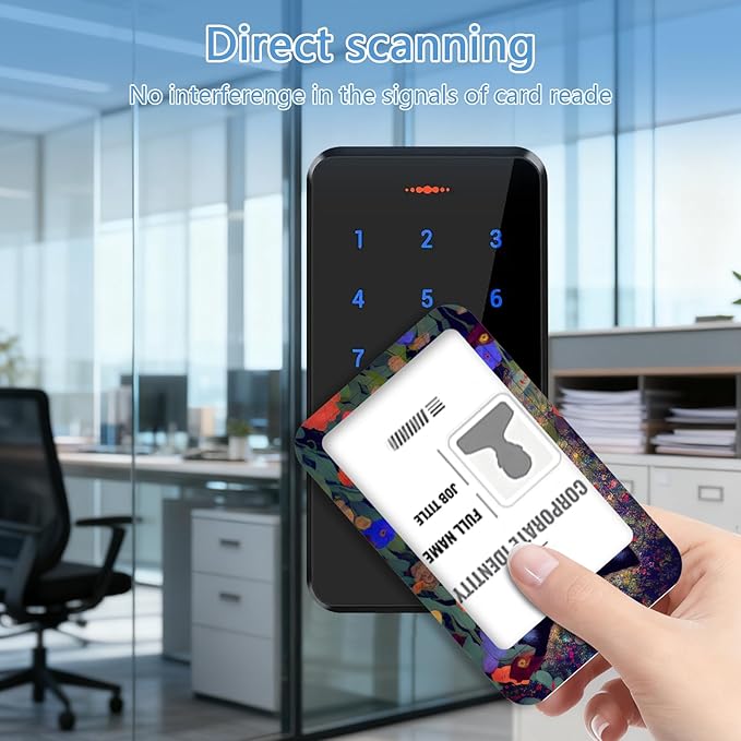 Black cat Badge Holder Reel Lanyard,Flower ID Card Badge Holder Retractable Name Tag Clips for Doctor Nurse Teacher Office Student