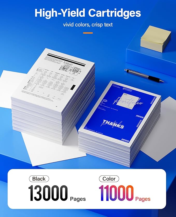 TK5282 TK-5282 Toner Cartridges 4-Pack High Yield Replacement for Kyocera TK-5282K TK-5282C TK-5282M TK-5282Y Compatible with ECOSYS M6235cidn M6635cidn P6235cdn Printers Ink Black Cyan Magenta Yellow