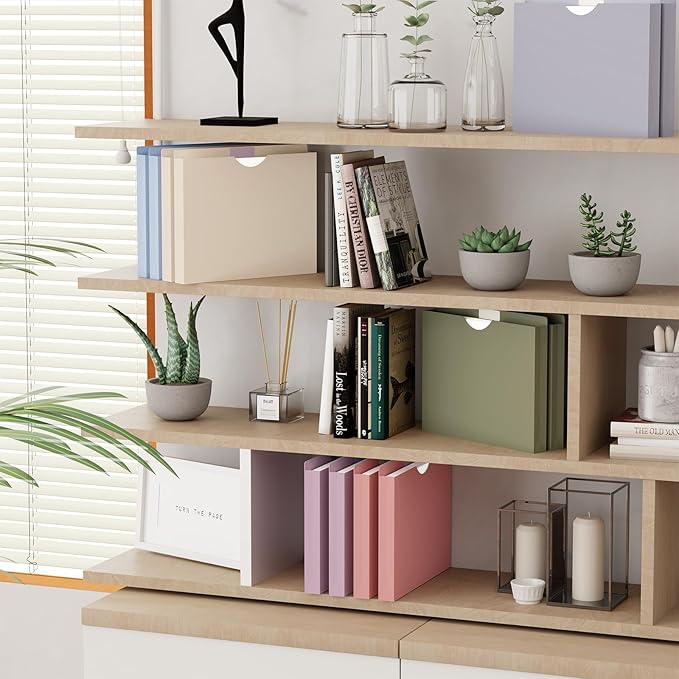 Plastic 1 Inch File Jackets Letter Size, Expanding File Folde for Documents,Upgrade Color,12 Pack Manilla Pocket Folders,Heavy Duty Expansion Pocket Files with Straight Cut Tabs,Morandi Color