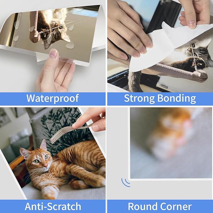 Thermal Laminating Pouches, FungLam Clear Laminating Sheets, 3 Mil Thickness Thermal Laminating Sheets, 9×11.5 Inch Laminator Sheets for Laminators, Clear Plastic Letter Size Sheets, 50 Pack.