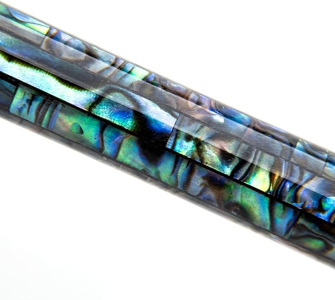 Conklin Duragraph Fountain Pen Abalone Nights - Fine Nib, Luxury Writing Instrument with Stunning Abalone Finish