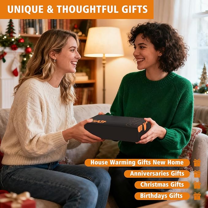 GAJ Christmas Decorations Paper Towel Holder Countertop, 3D Christmas Tree Kitchen Counter Decor, Cute Resin Wooden Stand for Bathroom&Home Indoor Table, Winter Xmas Gift for Women, Housewarming Gifts