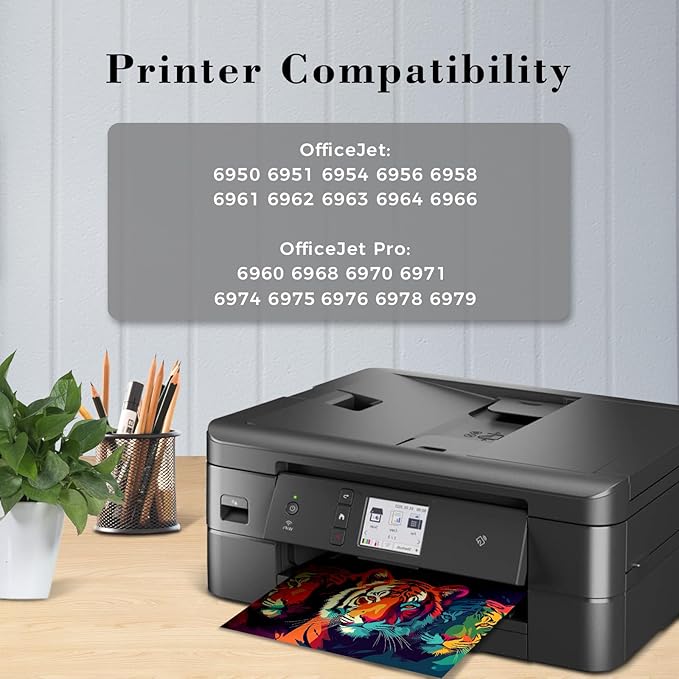 902XL 902 Ink Cartridges for HP Printers Replacement for HP 902XL 902 XL HP902XL/902 HP902XL Black Combo Pack for HP Officejet Pro 6978 Ink Cartridges Work for 6968 6958 6970