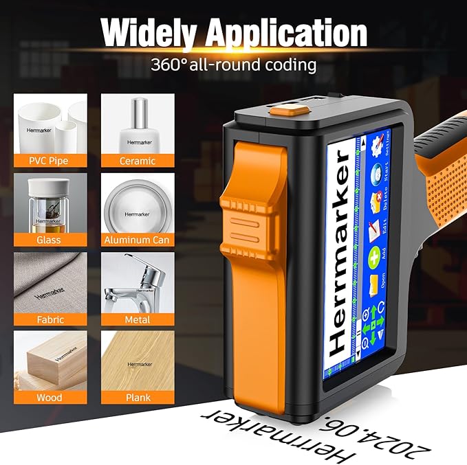 Original New 42ml Quick Dry Ink Cartridge, Replacement Compatible for 0.5inch/12.7mm Handheld Inkjet Printer TIJ314/TIJ990/T1000 (White)