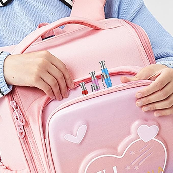 Retractable Ballpoint Pens, Assorted Colors, Men Women Retractable Pens,1.0 mm Black Ink (12)