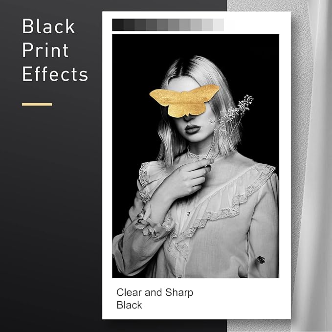 LC401XL Compatible Ink Cartridges Replacement for Brother LC401 Ink Cartridges to Use with Brother MFC-J1010DW MFC-J1012DW MFC-J1170DW Printer（Black, Cyan, Magenta Yellow）