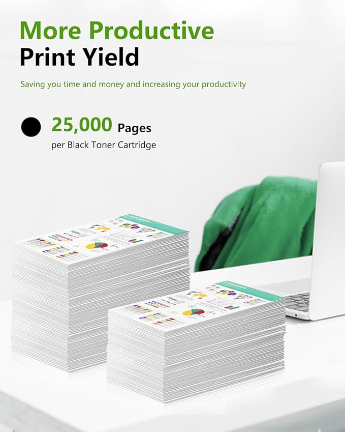 521H Toner Cartridge - 25,000 Pages Replacement for 52D1H00 Lexmark 521H Toner Cartridge with MS811dn MS711dn MS810dn MS812dn MS710 MS710n Series Printer 1-Pack