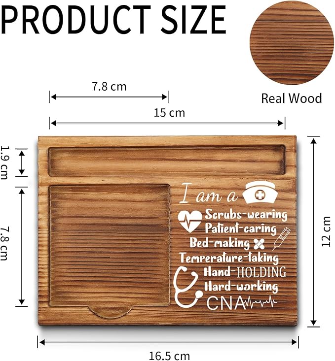 Certified Nursing Assistant Sticky Note Holder, CNA Appreciation Thank You Gifts, Certified Nursing Assistant Gifts, CNA Week Gifts Self-Stick Note Pad Holders GAA27