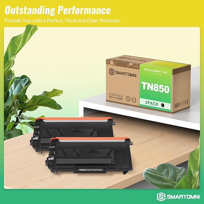 TN850 TN820 Compatible Toner Cartridges Replacement for Brother TN850 TN820 TN-850 TN-820 for Brother DCP-L5500DN HL-L5000D HL-L5200DWT HL-L6200DW MFC-L5700DW MFC-L5800DW Pinter