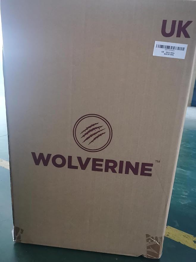 WOLVERINE 18-Sheet Shredders for Home Office Heavy Duty P-4 Security Level Crosscut Paper Shredder Paper/CD/Card Ultra Quiet Paper Shredder for Home with 6 Gallons Pullout Waste Bin SD9113(White ETL)