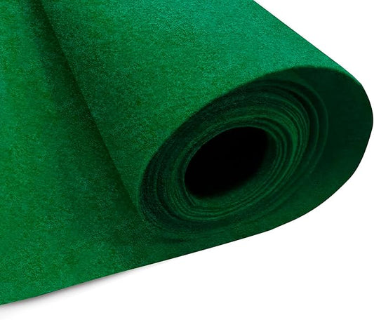 EOVEA | Acrylic Felt Fabric by The Yard - Non-Stiff, Soft Material - 72" Wide - 1.6mm Thick Felt Sheets for DIY Crafts, Sewing, Upholstery, Cushion, Padding(Hunter Green, 5 Yards)