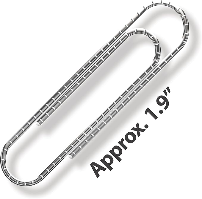 Officemate 3-Pack 99915 Giant Non-Skid Gem Paper Clips (99935)