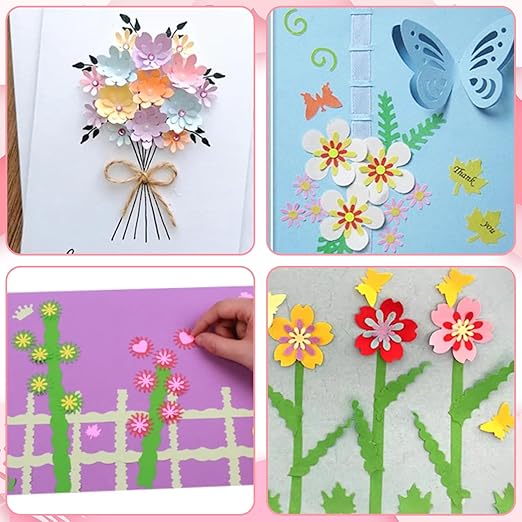 Paper Punches, Punch Craft Set Punches, Hole Punch Shapes Scrapbooking Supplies for Kindergarten Teacher Office Supplies and DIY Arts (Classic Mini 20pcs)