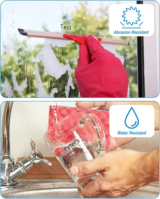 Weemay 3X Clear Label Tape Replacement for Brother Label Maker TZe Tz Tape 12mm 0.47 Laminated Clear TZe131 131 for PT H110BP D210 D220 P710BT P300BT D400 D200 H111 D600, 1/2 Inch x 26.2 Ft