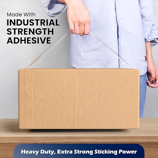 36 Rolls [Upgraded] Clear Premium Packing Tape, 65 Yards, 2.2 mil, Heavy Duty Packaging Tape for Shipping, Moving, Sealing - Stronger & Thicker