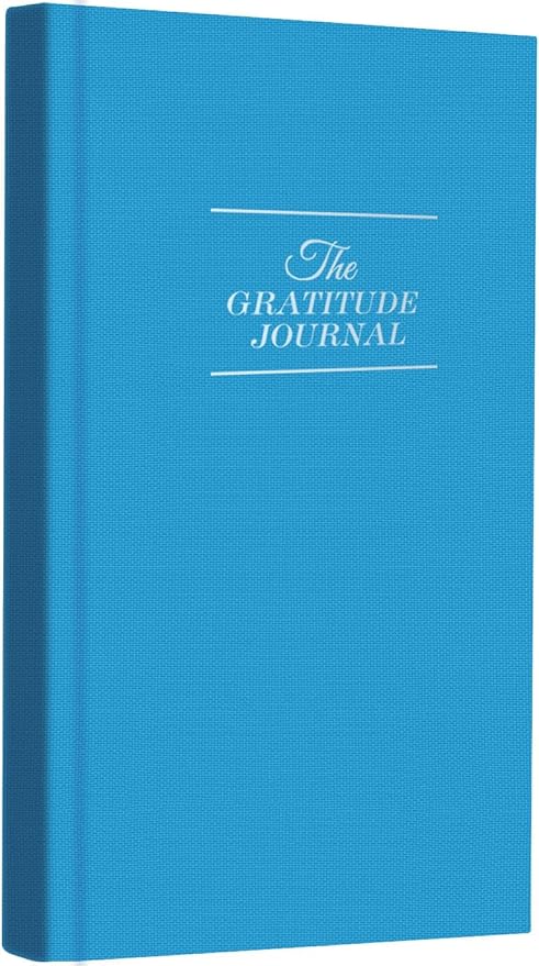 The Gratitude Journal - A Few Minutes a Day for More Happiness, Optimism, Affirmation & Reflection - An Effective Manifestation Guide Journal, Undated Daily Journals for Women & Men (Turquoise)