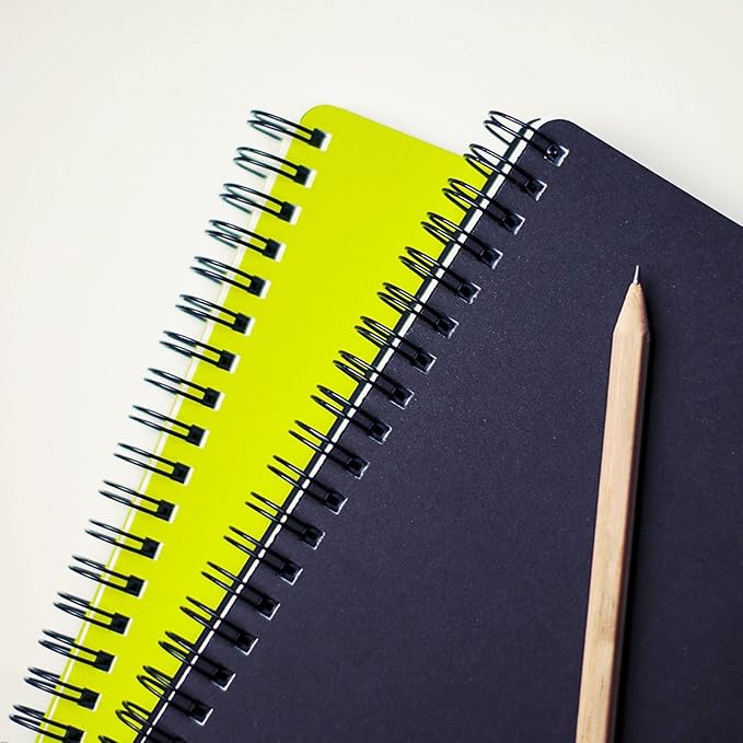 Binditek 100 Pack Double Loop Wire Binding Spines, 7/16Inch Binding Wire for Letter Size, 3:1 Pitch, 80 Sheet Capacity, 32-Loop, Black, for Students and Coworkers