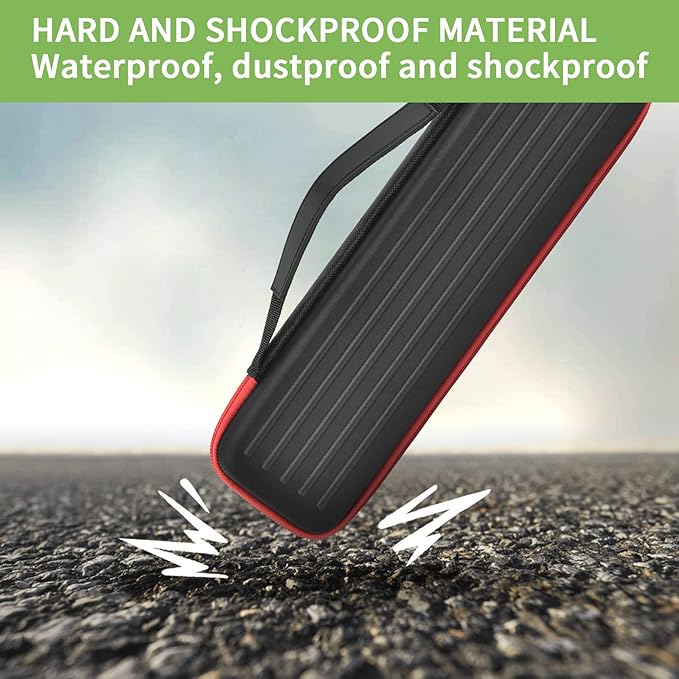 ALKOO Case Compatible with Epson Workforce ES-50/ ES-60W/ ES-55R/ ES-65WR/ DS-30/ DS-70/ DS-80W Portable Sheet-Fed Document Scanner, Storage for Epson Scanner for PC and Mac- Black (Box Only)