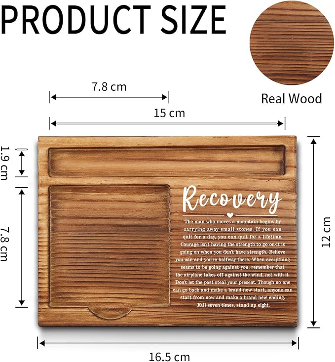 Gifts for Him Recovery Gift, AA NA Recovery Gift, Sobriety Anniversary, Addiction Recovery, Sober Anniversary, Sobriety Gift Self-Stick Note Pad Holders GAA44