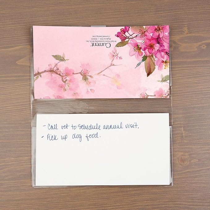 2026 Year of Birds Planner Pocket Calendar & Memo Pad, 3.5-Inch x 6.5-Inch Size Closed, Bookstore-Quality Monthly Floral Purse Calendars With 30 Note Pages for Kitchen & Office