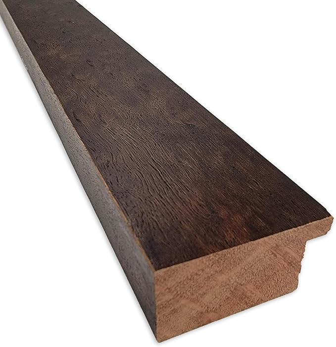 Amanti Art Natural Cork Board for Wall, 15x33 Vision Board with Brown Wood Frame, Medium Corkboard Office Decor for Home Organization, Casual Corkboard Pinboard to display items for home organization